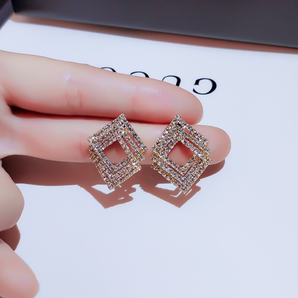 Fashion Gold Tone Earrings